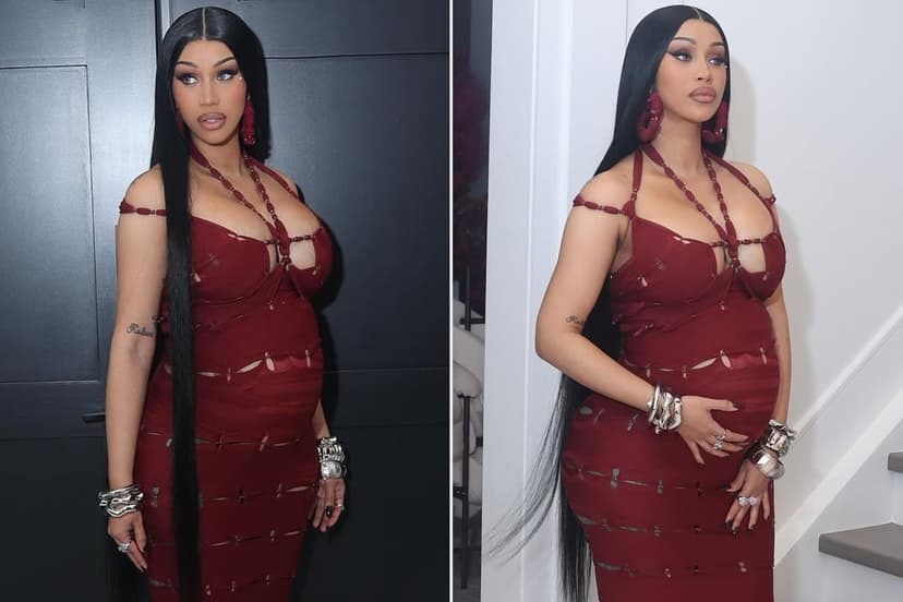Cardi Celebrates 33rd Birthday with Stunning Maternity Reveal