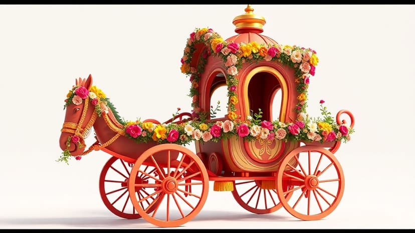 Kushalnagar Celebrates Ganapati Temple's Vibrant Chariot Festival