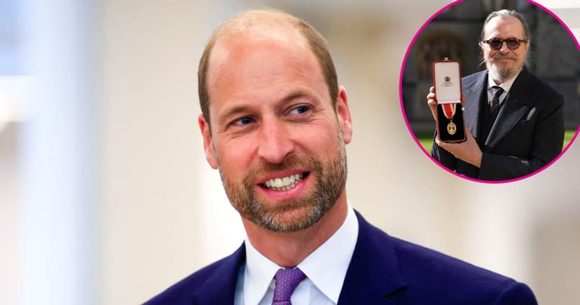 Prince William Fanboys Over Gary Oldman's Knighthood