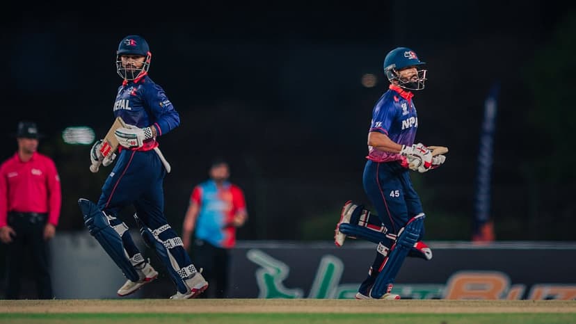 Nepal Secures T20 World Cup Berth with Nail-Biting Victory Over Qatar
