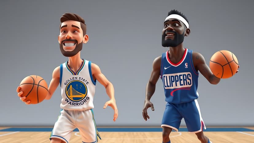 Clippers and Warriors Clash in Preseason Finale, Key Players Sidelined