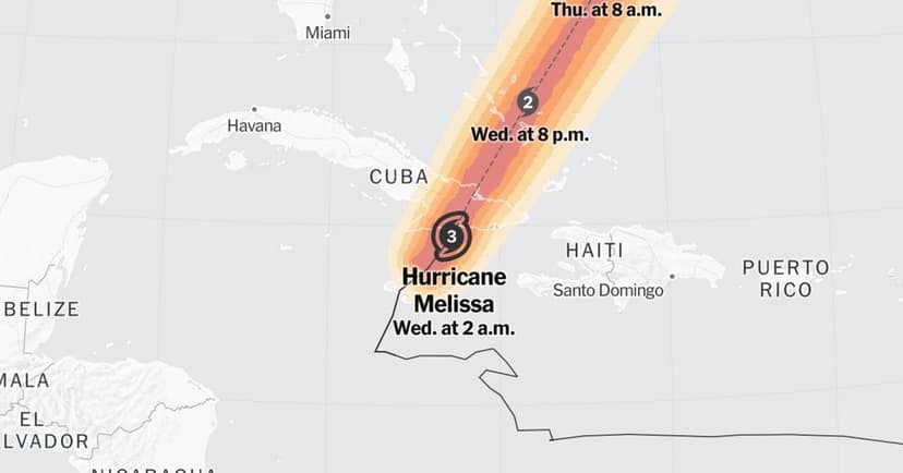 Powerful Hurricane Melissa Threatens Jamaica's Tourism-Dependent Economy