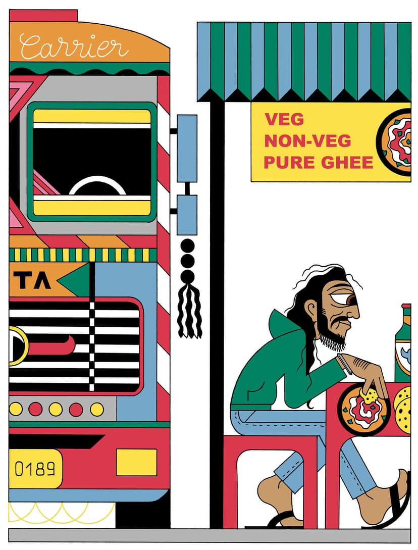 Truck Drivers' Untold Tales: Navigating India's Roads and Dhabas