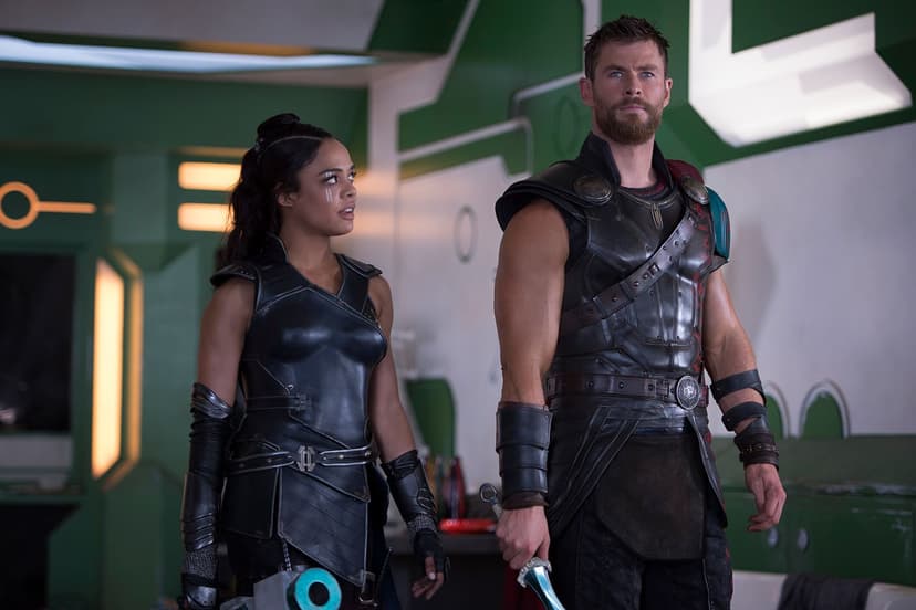 Tessa Thompson Praises "Huge Infant" Co-Star Chris Hemsworth