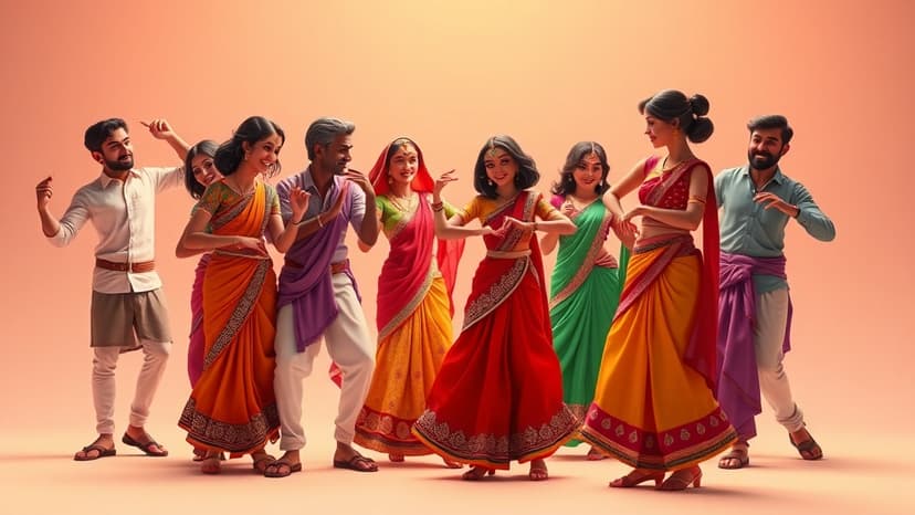 Pakistanis Celebrate Navratri with Vibrant Garba and Dandiya Dances