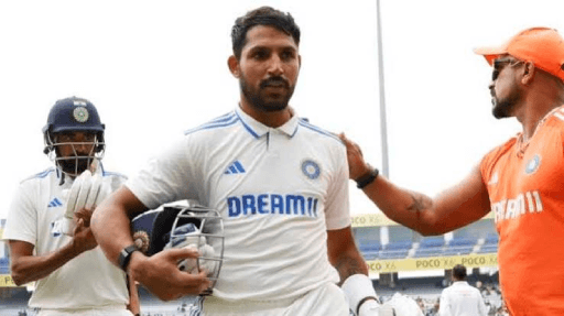 India Dominates Day 2 Despite Rain Delays