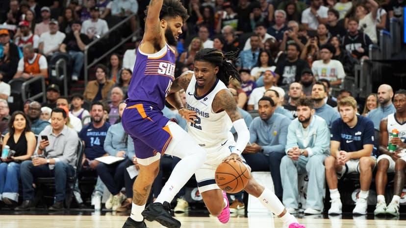 Morant's Clutch Shot Lifts Grizzlies Over Suns