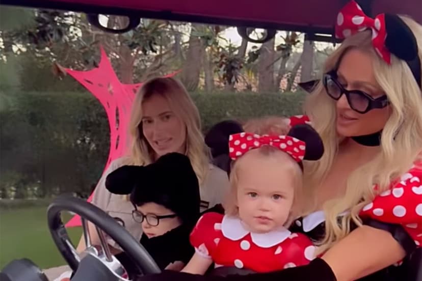 Paris Hilton's Family Dazzles in Spooky Halloween Costumes