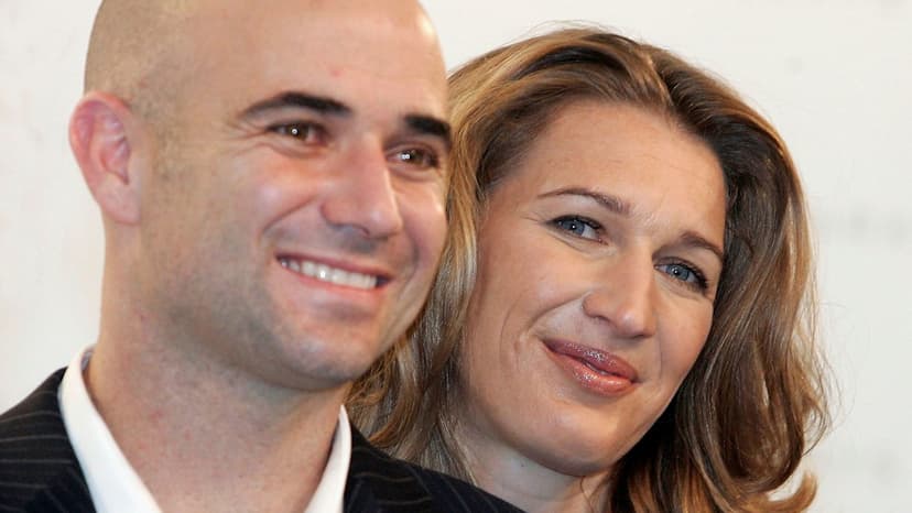 Agassi's Valentine's Day tribute to wife Steffi Graf