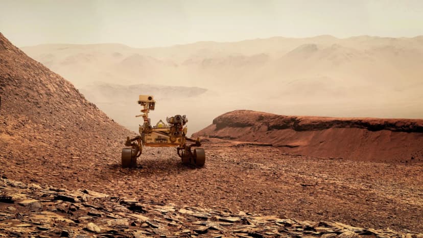 AI Navigates Mars: Rover's First Autonomous Drive