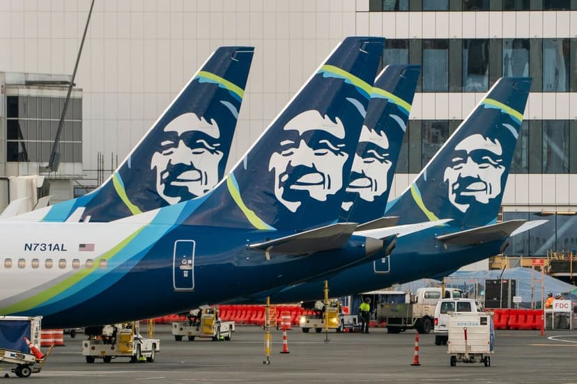 Alaska Air Earnings Plunge on IT Glitch, Shutdown