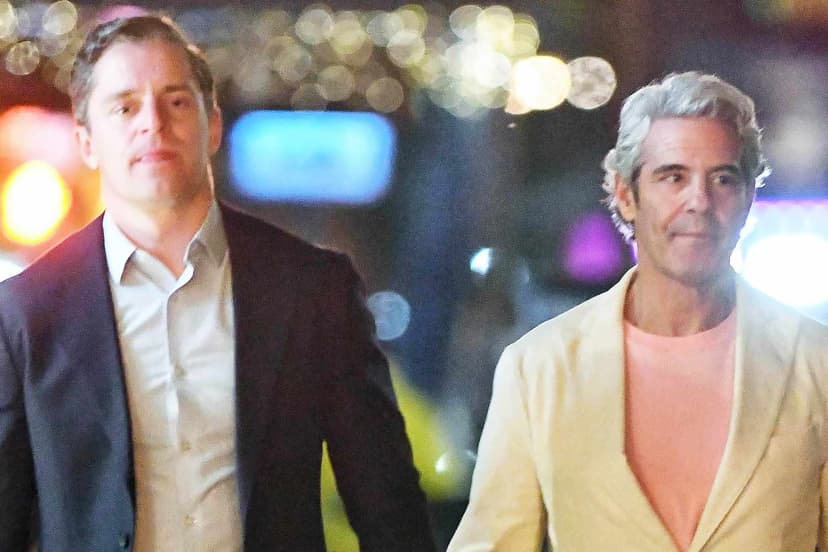 Andy Cohen's 58th Birthday: Dinner with Mystery Man