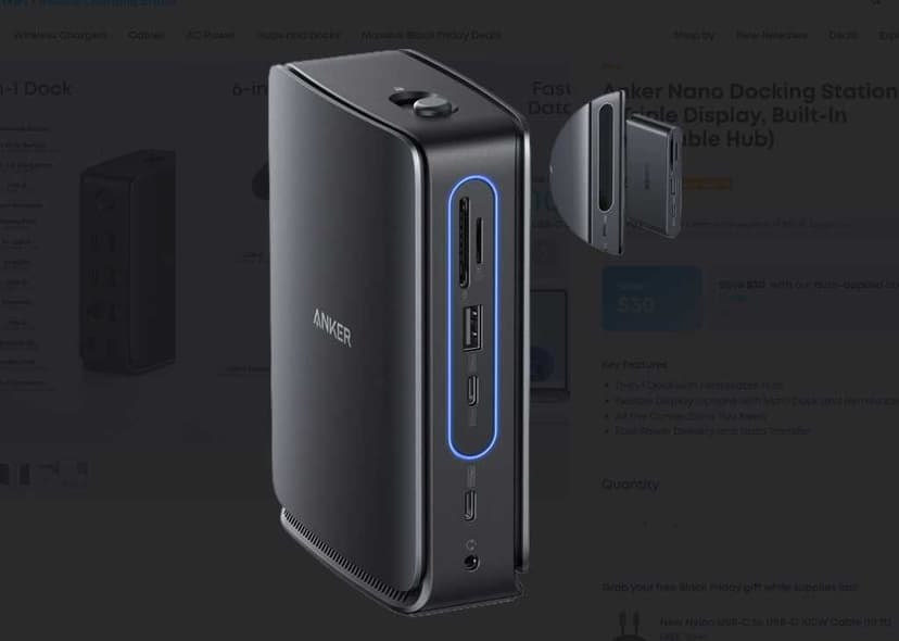 Anker's 2-in-1 Dock: Powerhouse or Port Blocker?