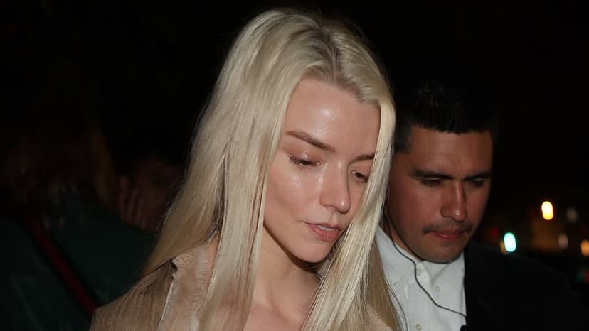 Anya Taylor-Joy Stuns in Sheer Vest