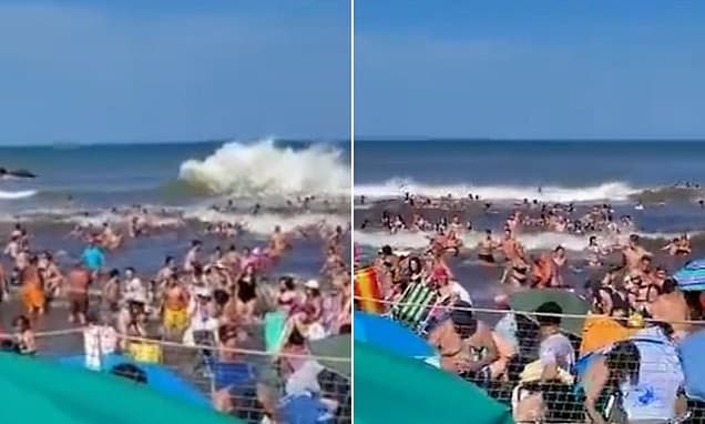 One Dead as Unpredictable 'Meteo Tsunami' Hits Argentinian Beach