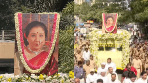 Asha Bhosle's Final Journey: Mumbai Bids Adieu