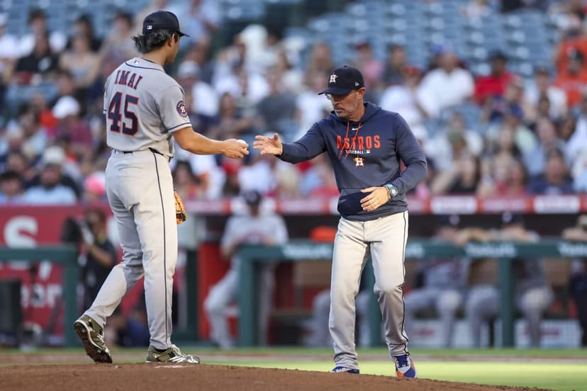 Astros Rookie's Rotation Spot in Jeopardy