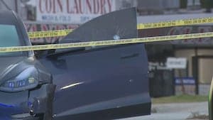 Uber Driver Shot in Atlanta Tesla