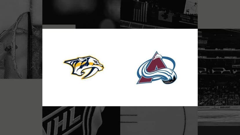 NHL showdown: Avalanche host Predators live!