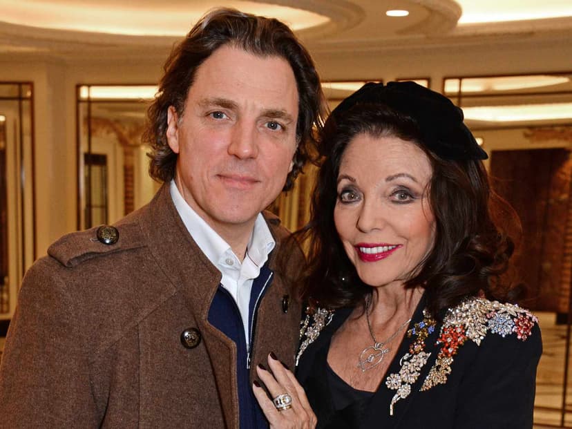 Legendary Actress Joan Collins Walks Son Down the Aisle in Picturesque Austrian Wedding