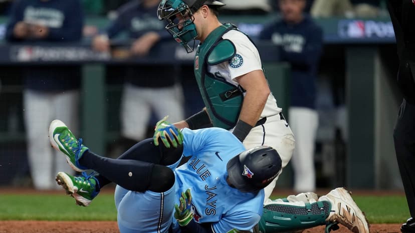 Blue Jays' Springer Exits ALCS Game 5 After Knee Injury