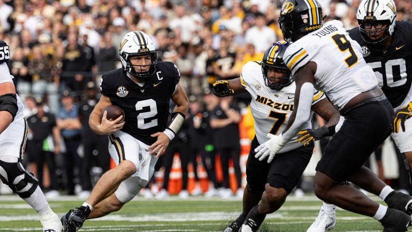 Vanderbilt Pulls Off Stunning Comeback to Beat Missouri 17-10