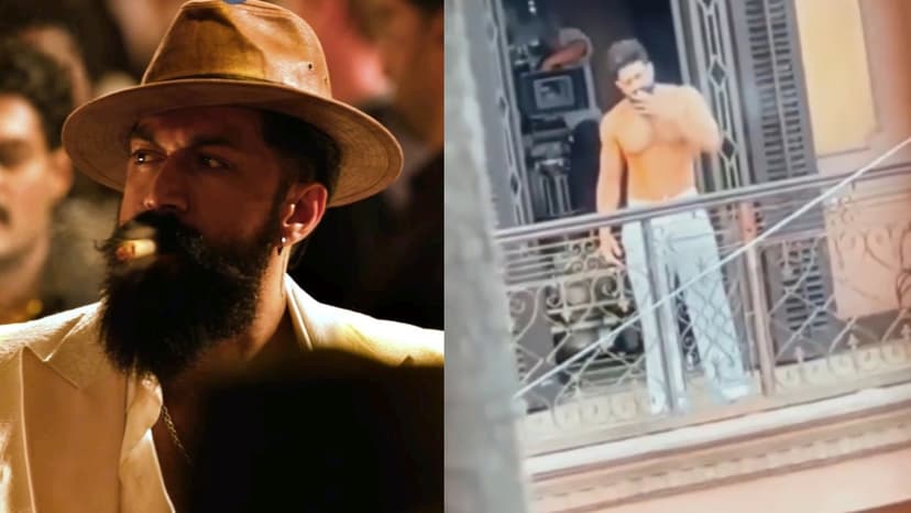 Leaked Footage Reveals Yash's Smoldering Shirtless Smoking Scene in Upcoming 'Toxic' Film