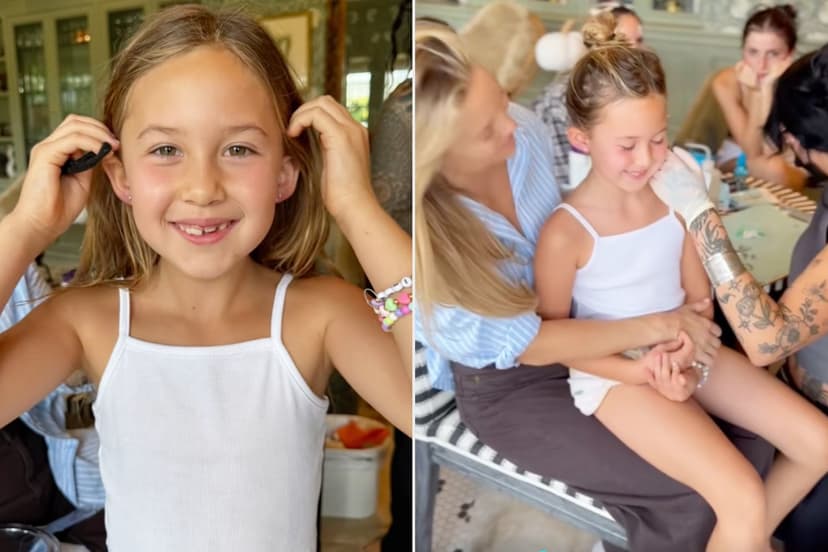 Proud Mom Kate Hudson Celebrates Daughter's First Ear Piercing