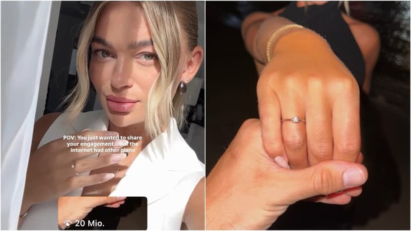 Fashion Influencer's Engagement Ring Sparks Heated Debate