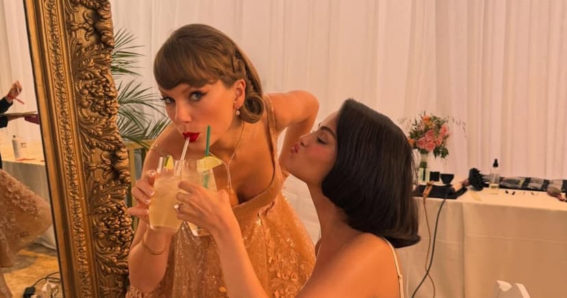 Selena Gomez and Taylor Swift Celebrate Bride's Fairytale Wedding