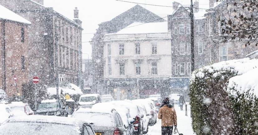 Rare October Snowfall Blankets Parts of Britain