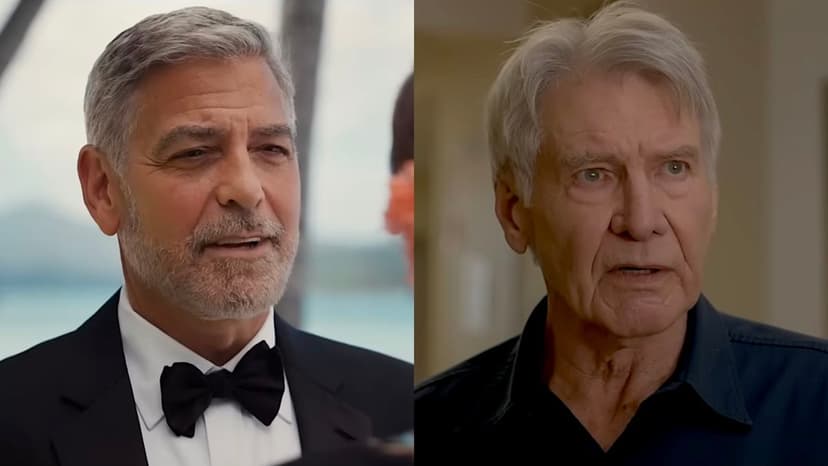 Clooney's Bizarre Dream Involving Harrison Ford and a Jacuzzi
