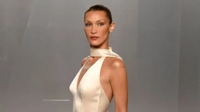 Bella Hadid's Sheer Lace Dress Is Summer Perfection