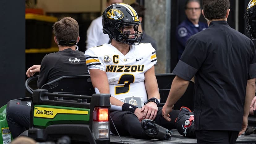 Missouri QB Pribula Suffers Potential Season-Ending Injury