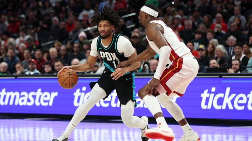 Sharpe's 27 Sparks Blazers' 4-Game Win Streak