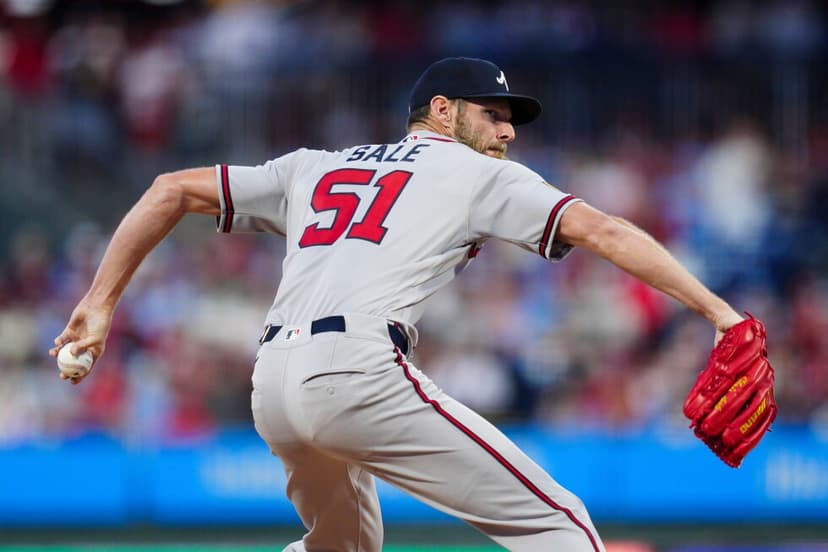 Sale Shines, Braves Beat Phillies 3-1