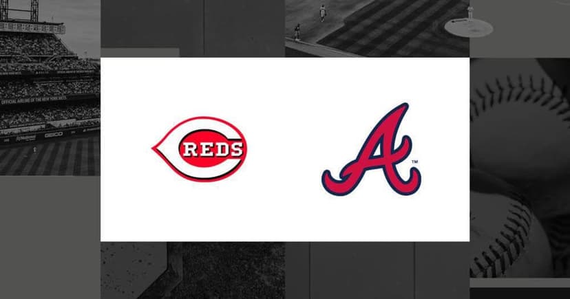 Braves Host Reds in Crucial Series Opener