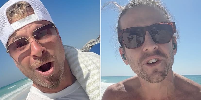Backstreet Boy's Beach Brawl Goes Viral