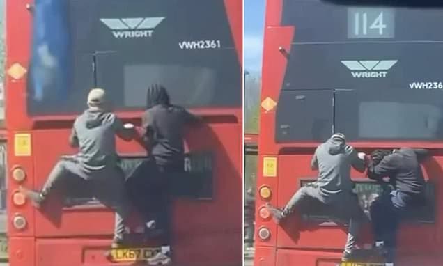 Death-Defying Bus Stunt: Free Ride Gone Wrong