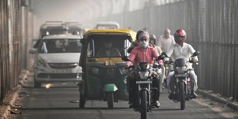 Diwali Fireworks Choke Delhi in Toxic Smog