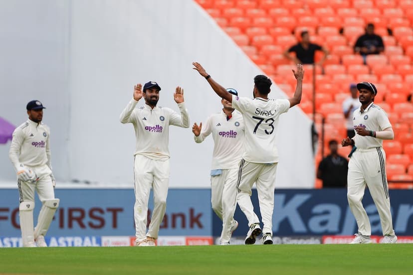 Siraj Shines as India Dominate West Indies on Day 1