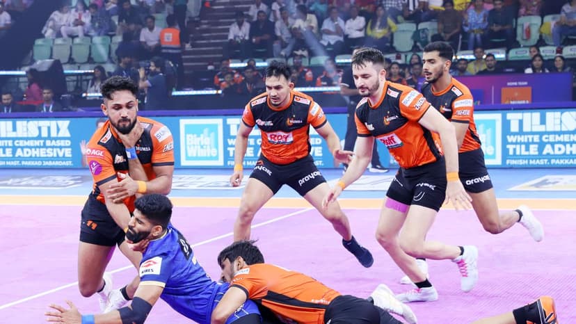 Titans Triumph Over Giants in Thrilling Kabaddi Clash
