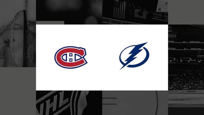 Canadiens Lead Lightning in Game 2 Preview