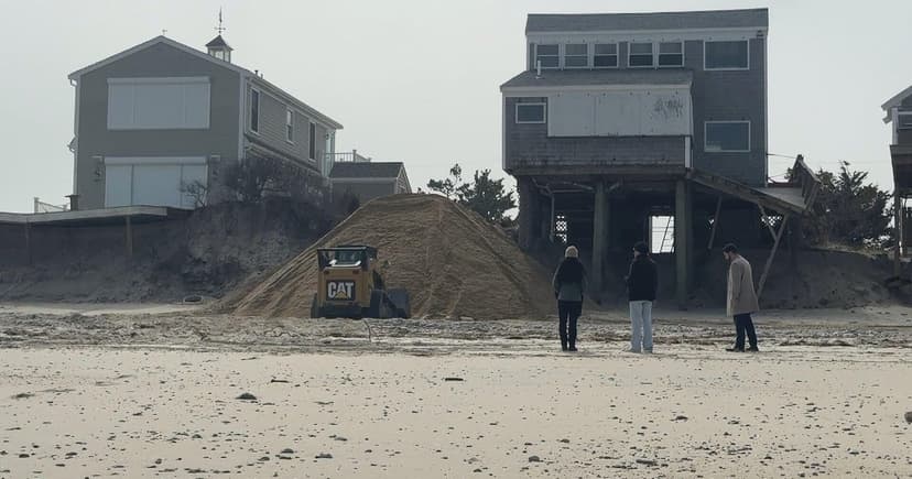 Cape Cod Beaches ERODE: Blizzards Wreak Havoc