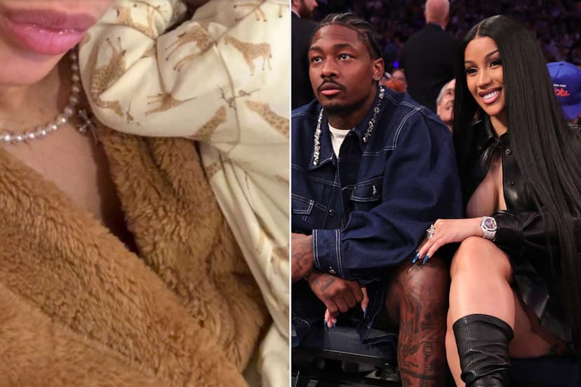 Cardi B's Newest Cuddle Buddy Revealed!