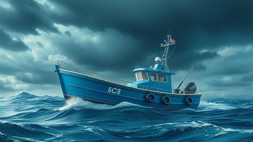 Lifesavers Defy Gale-Force Winds to Tow Disabled Fishing Vessel to Safety