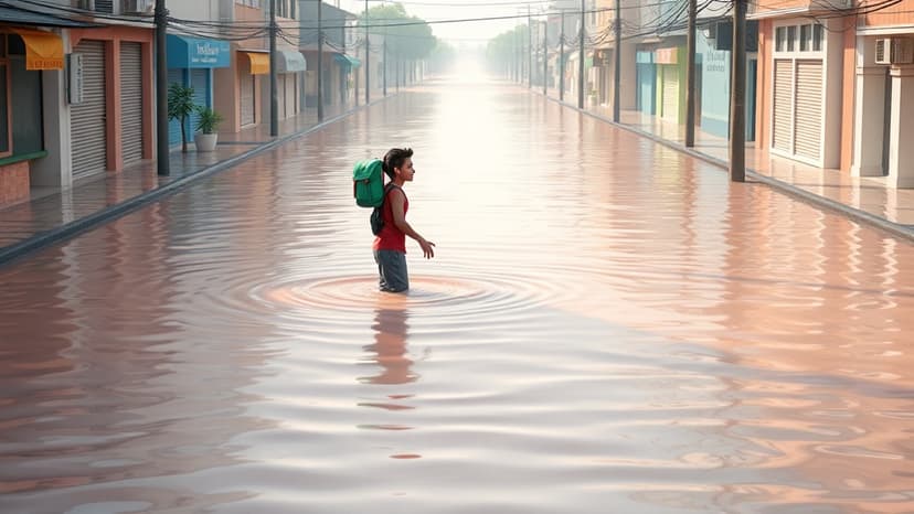 Filipinos Evacuate as Typhoon Kalmaegi Floods Streets, Braces for Next Storm