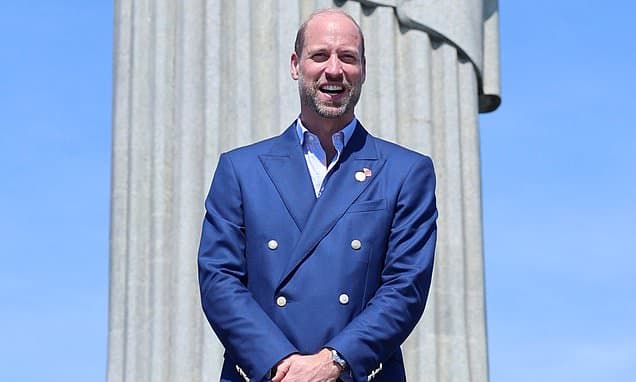 Prince William Retraces Princess Diana's Footsteps at Christ the Redeemer