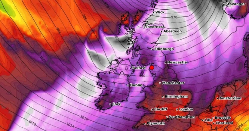 Storm Amy to Batter Scotland with Destructive Winds and Flooding