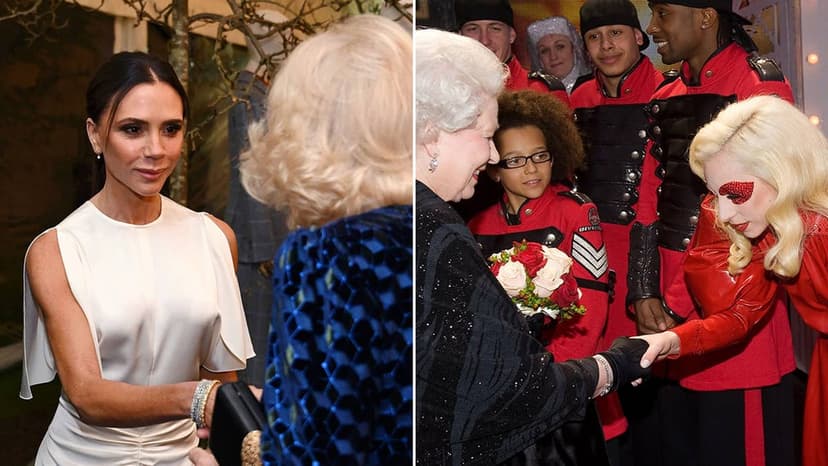 Celebs Master Royal Curtseys: From Gaga to Beckham